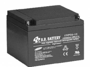 BB蓄电池EVP26-12（12V26AH）