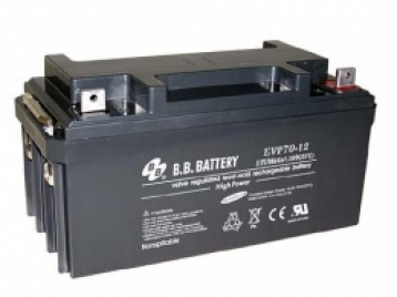 BB蓄电池EVP70-12（12V70AH）